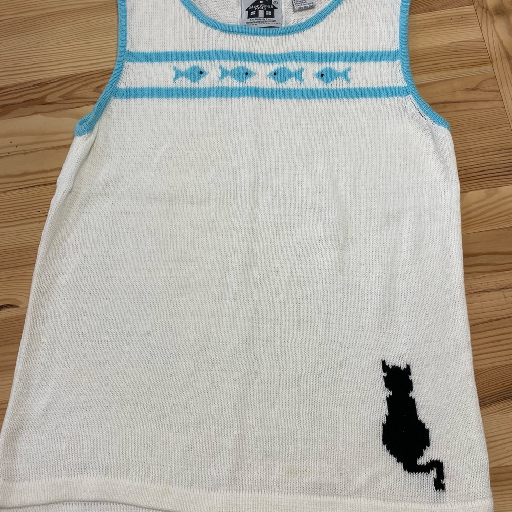Cat sweater vintage - Picture 7 of 14
